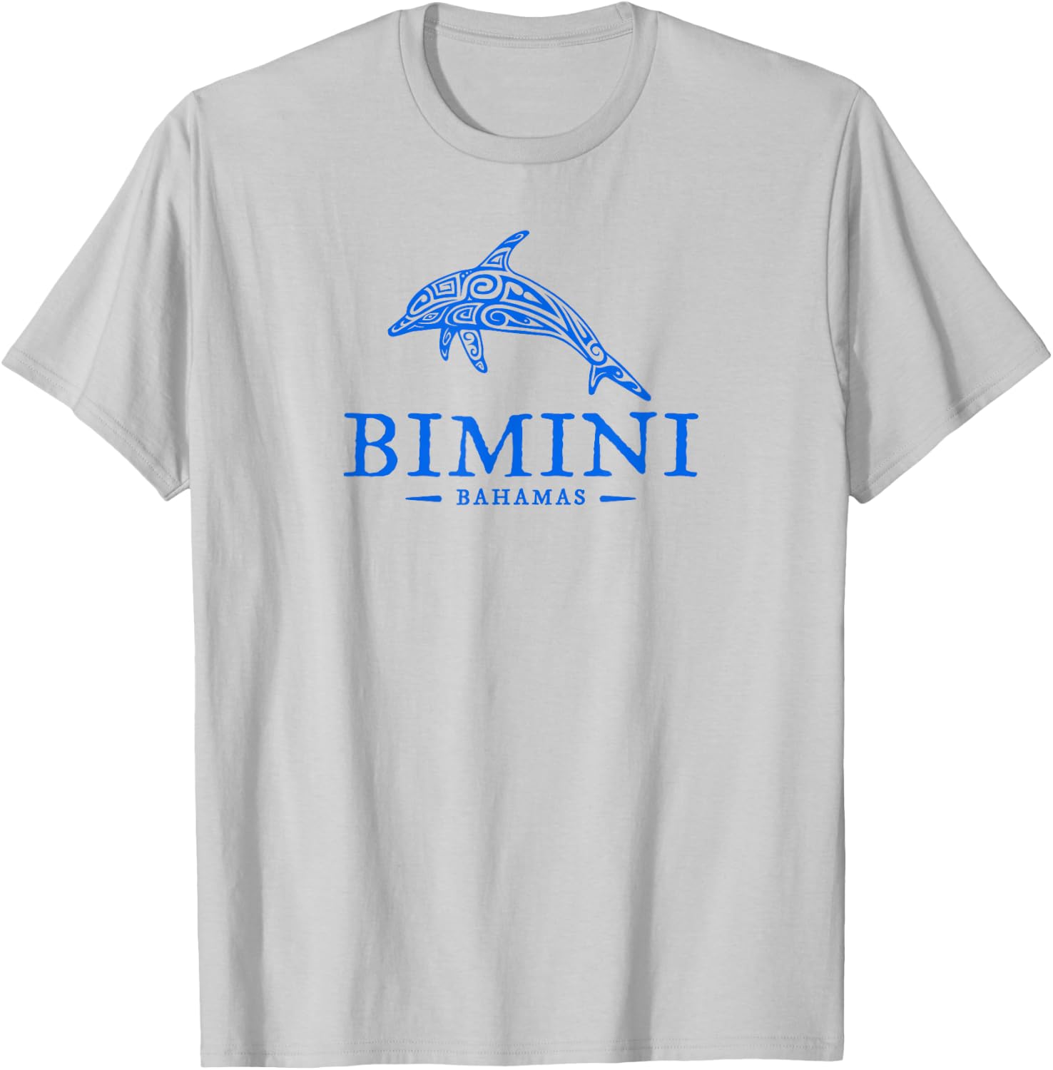 Bimini Bahamas Dolphin Boys Girls Toddler Vacation Souvenir T-Shirt - T-Shirt | Ash