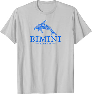 Bimini Bahamas Dolphin Boys Girls Toddler Vacation Souvenir T-Shirt - T-Shirt | Ash