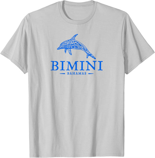 Bimini Bahamas Dolphin Boys Girls Toddler Vacation Souvenir T-Shirt - T-Shirt | Ash