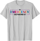 Emergency Department Emergency Room Healthcare Nursing T-Shirt - T-Shirt | Ash