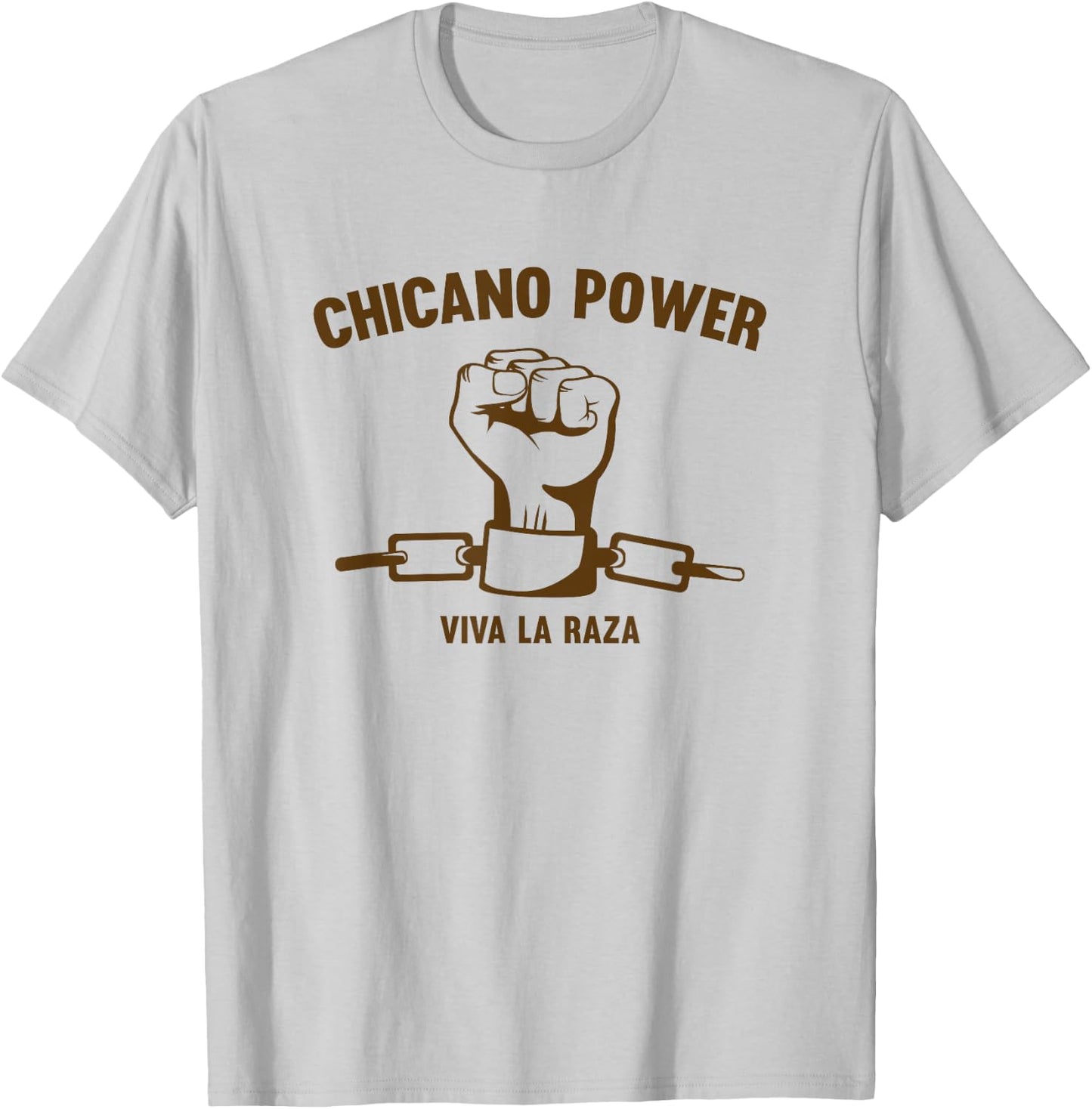 Mexican American Civil Rights Movement Chicano Power T-Shirt - T-Shirt | Ash