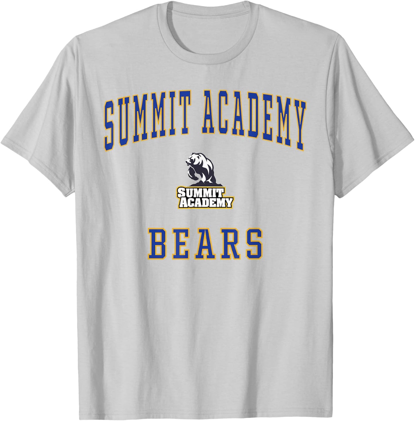 Summit Academy Bears T-Shirt - T-Shirt | Ash