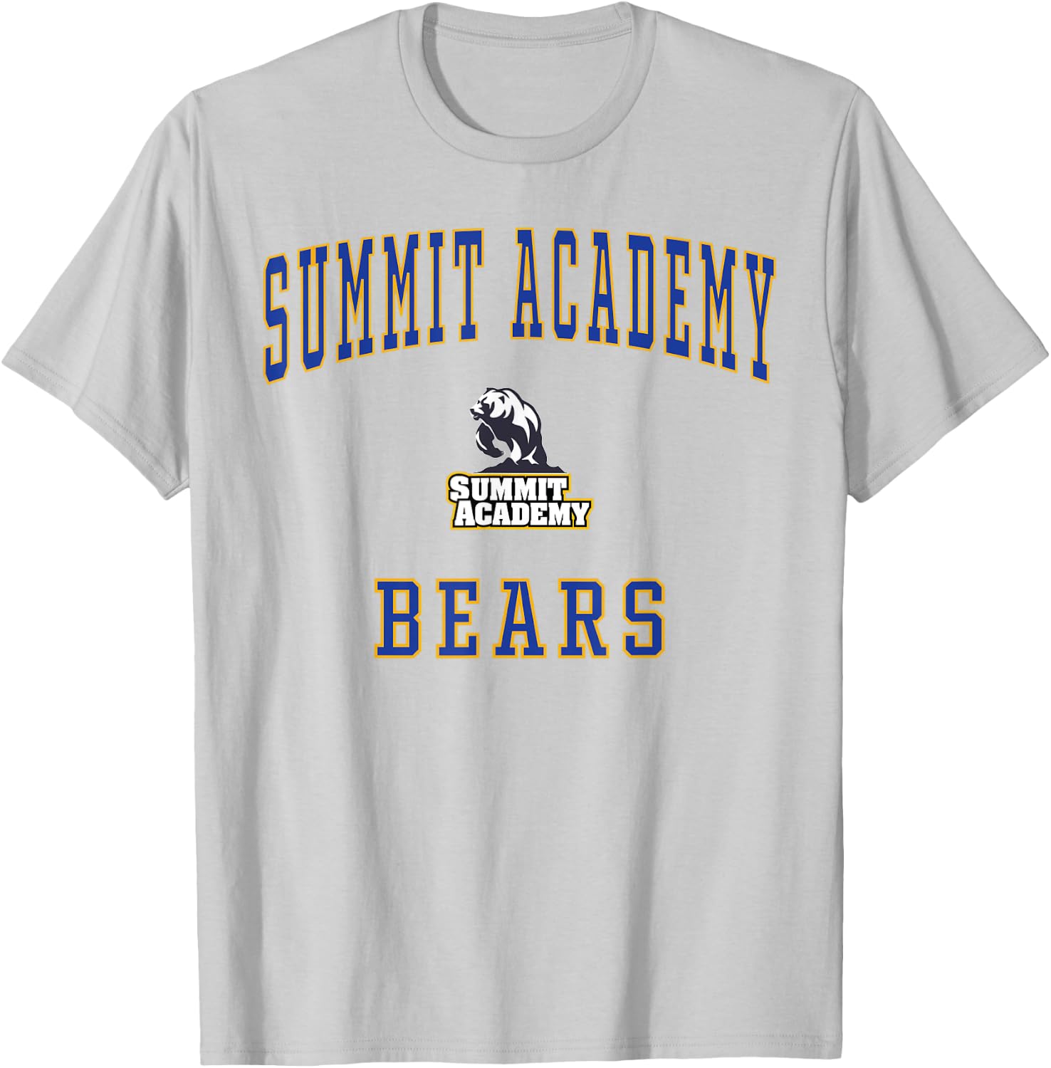 Summit Academy Bears T-Shirt - T-Shirt | Ash