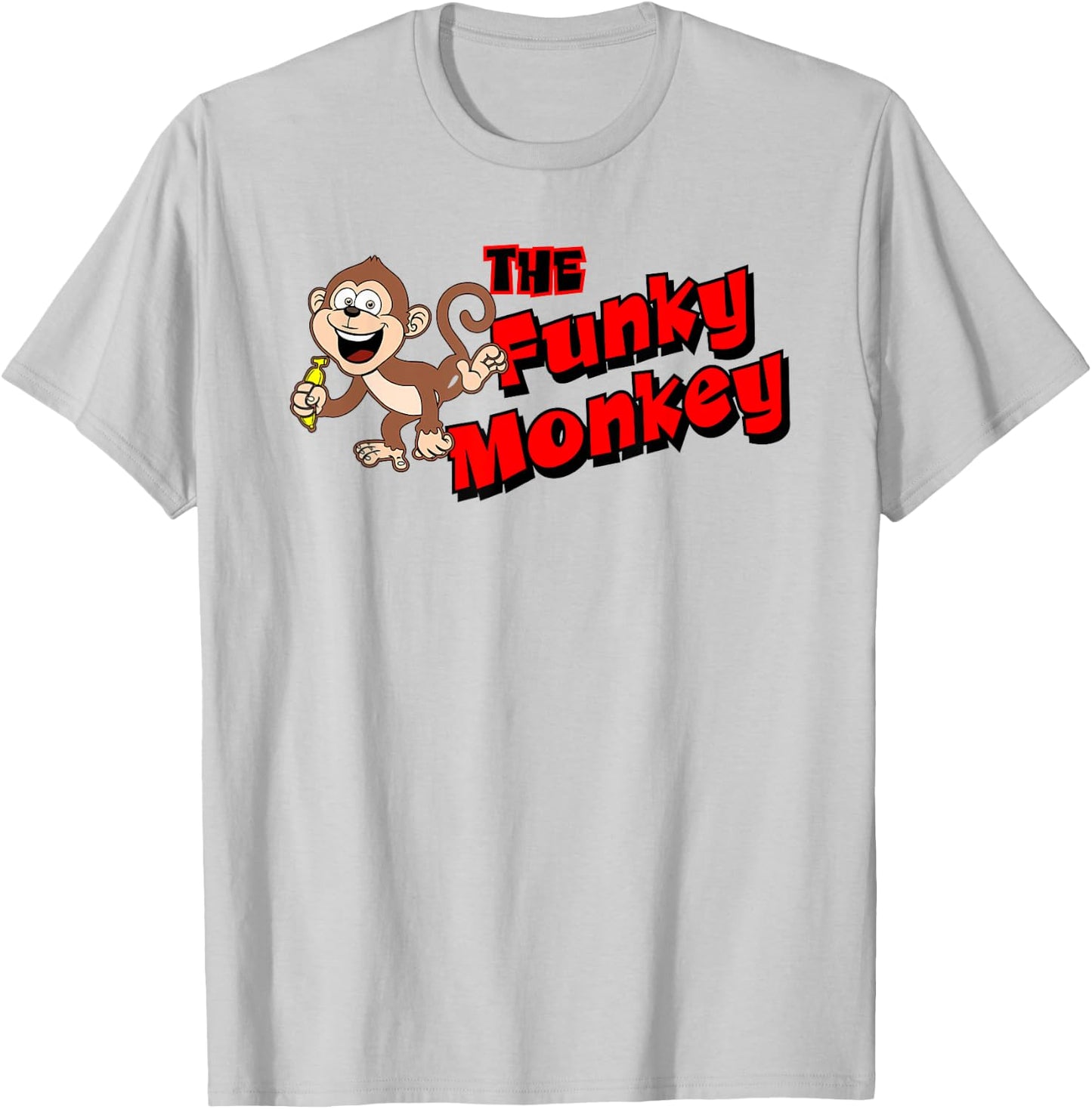 The Funky Monkey Arcade T-Shirt - T-Shirt | Ash