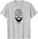 Preach the Gospel, Die, and Be Forgotten Beard Christian T-Shirt - T-Shirt | Ash