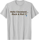 Hello Cleveland T-Shirt - T-Shirt | Ash