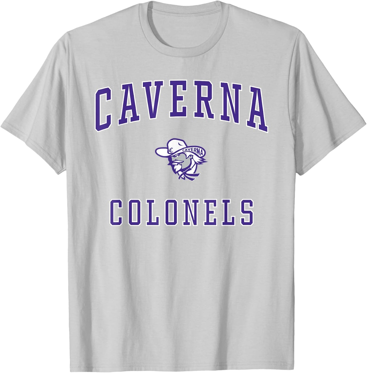 Caverna High School Colonels T-Shirt - T-Shirt | Ash