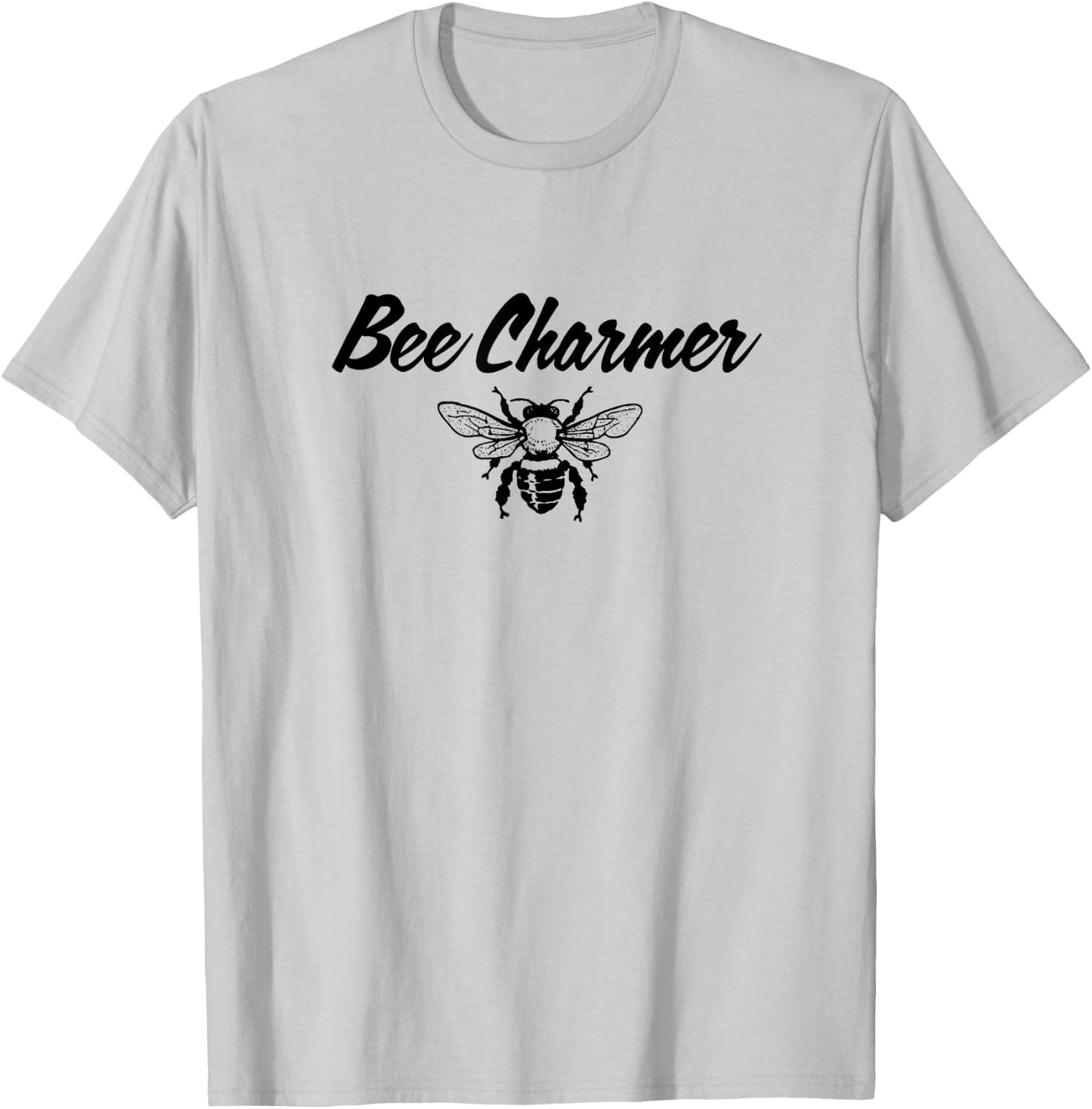 Bee Charmer - Bee Keeper Keeping Hive Apiary Honey - Funny T-Shirt - T-Shirt | Ash