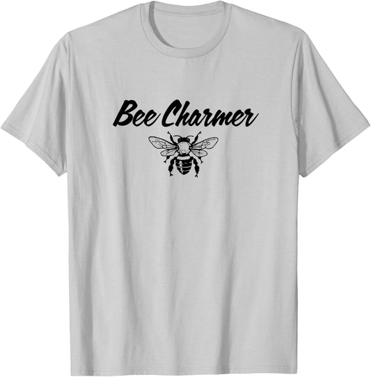 Bee Charmer - Bee Keeper Keeping Hive Apiary Honey - Funny T-Shirt - T-Shirt | Ash