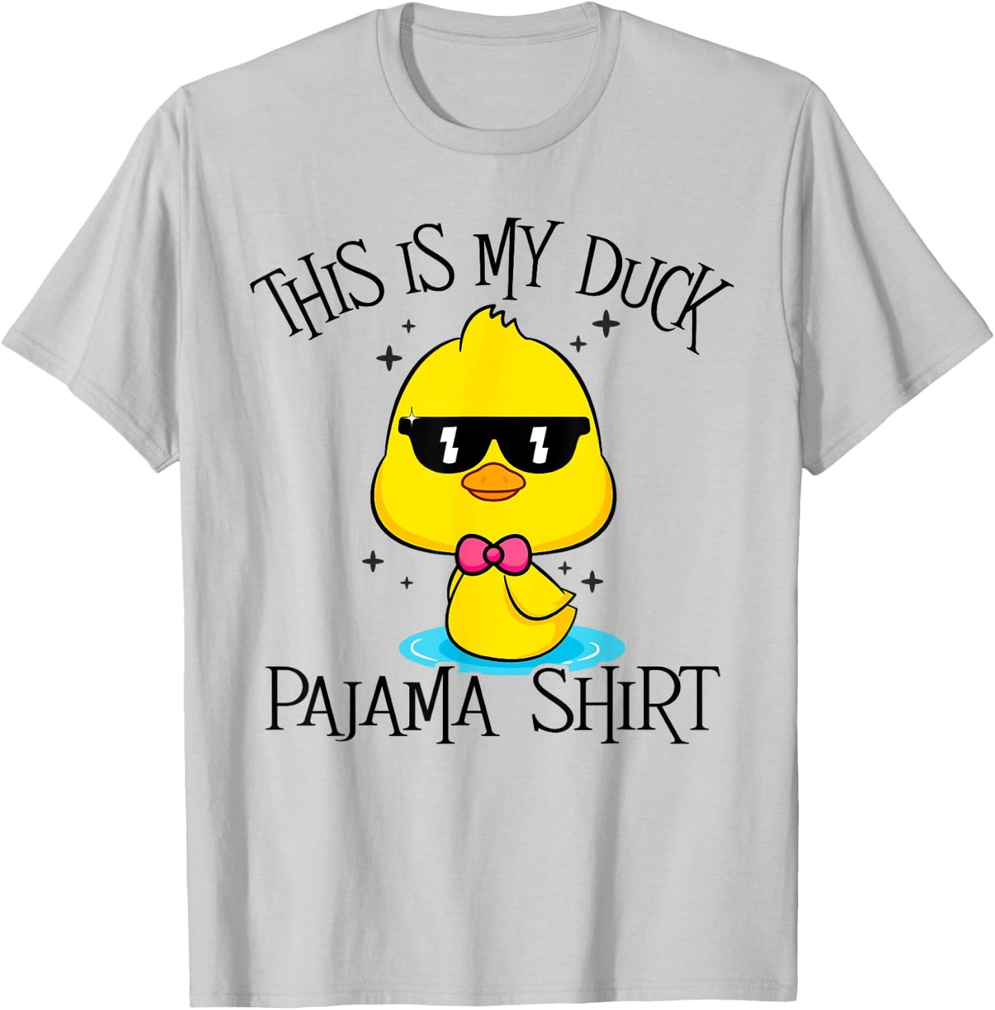 This Is My Duck Pajama Fun Duck Halloween Costume Girl Women T-Shirt - T-Shirt | Ash