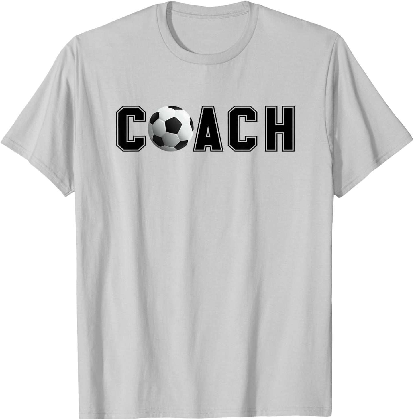 Soccer Coach T-Shirt - T-Shirt | Ash