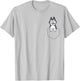 Siberian Husky in Bag Kids Husky in Bag T-Shirt - T-Shirt | Ash