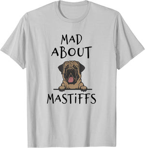Mastiff, Mastiff Gifts For Mastiff Lovers T-Shirt - T-Shirt | Ash
