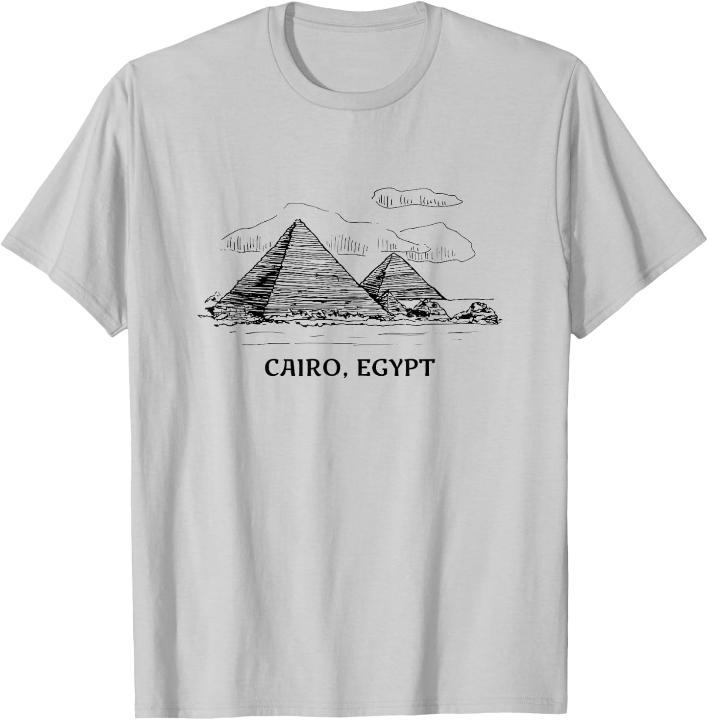 Cairo Egypt Summer Travel Women Girls Kids T-Shirt - T-Shirt | Ash