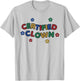 Certified Clown Kidcore Clowncore Weirdcore Aesthetic T-Shirt - T-Shirt | Ash