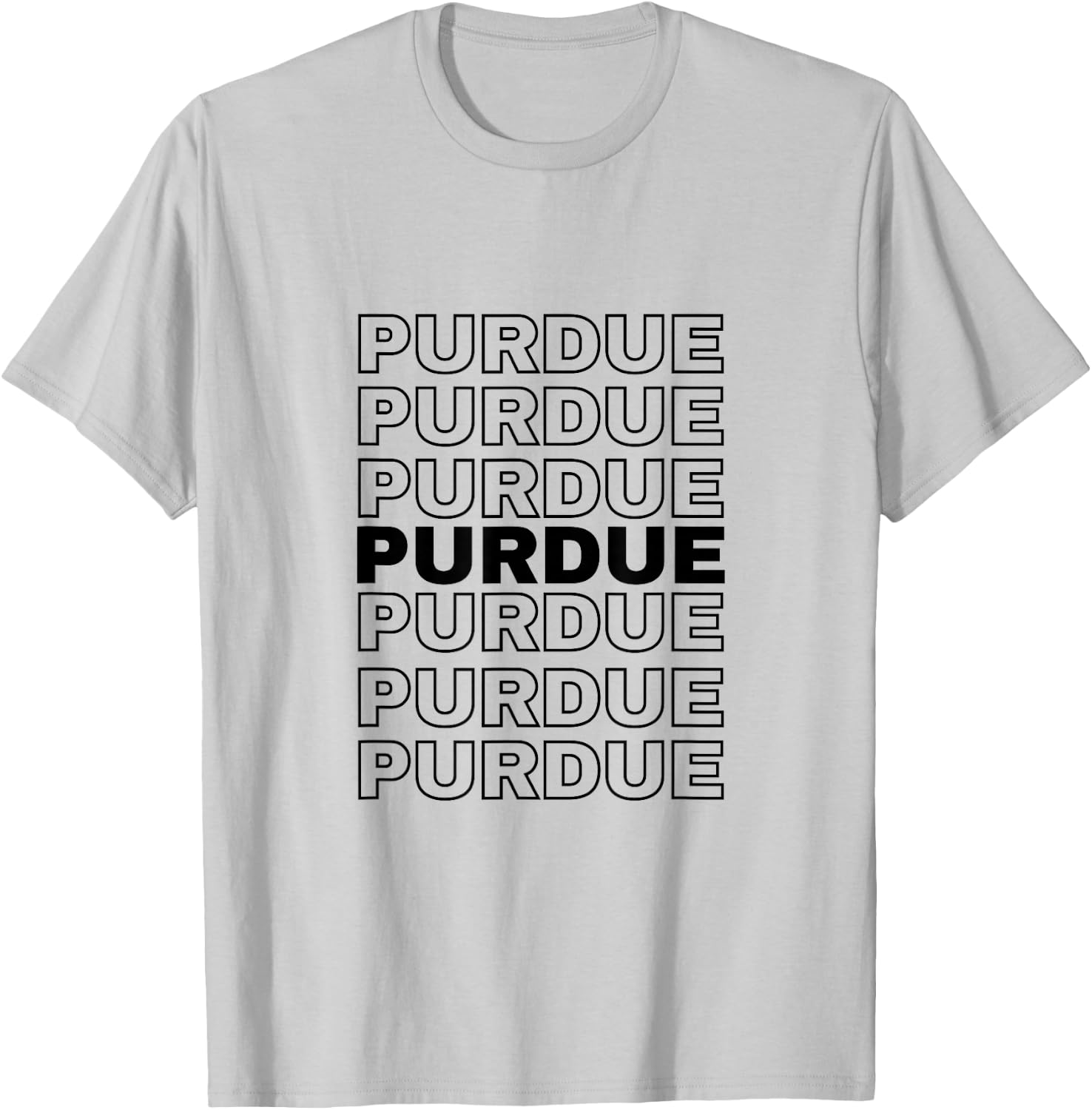 PURDUE Proud Family Retro Reunion Last Name Surname T-Shirt - T-Shirt | Ash