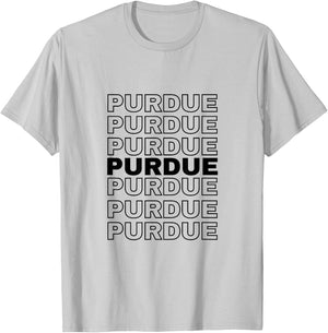 PURDUE Proud Family Retro Reunion Last Name Surname T-Shirt - T-Shirt | Ash