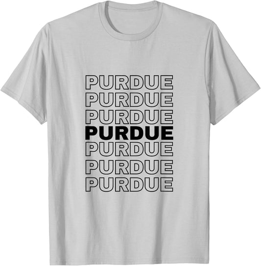 PURDUE Proud Family Retro Reunion Last Name Surname T-Shirt - T-Shirt | Ash