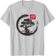 Bonsai Tree In Japanese Zen Buddhist Spiritual nature T-Shirt - T-Shirt | Ash