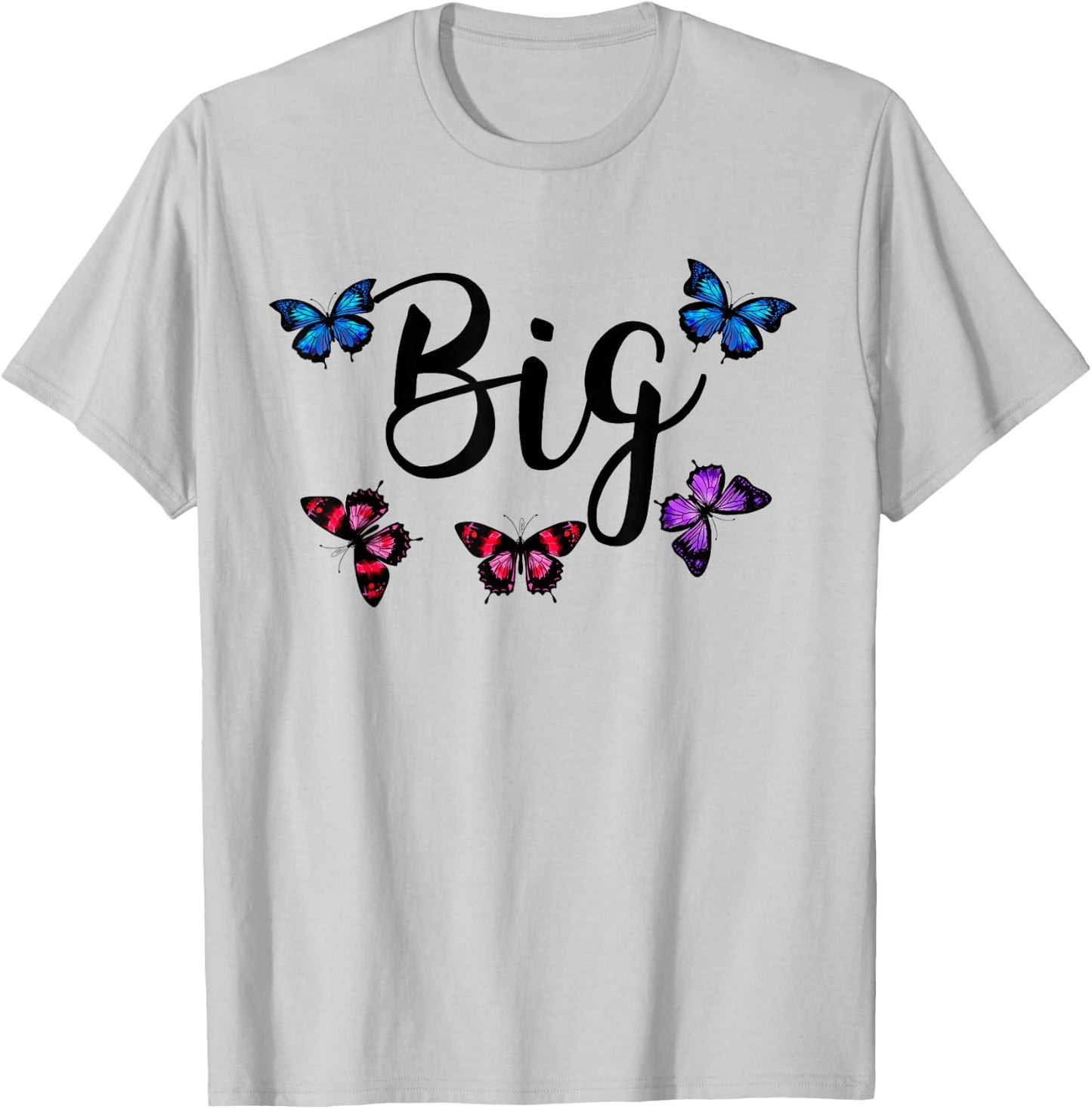 Cute Big Little Sorority Butterfly Reveal. Pledge Rush T-Shirt - T-Shirt | Ash
