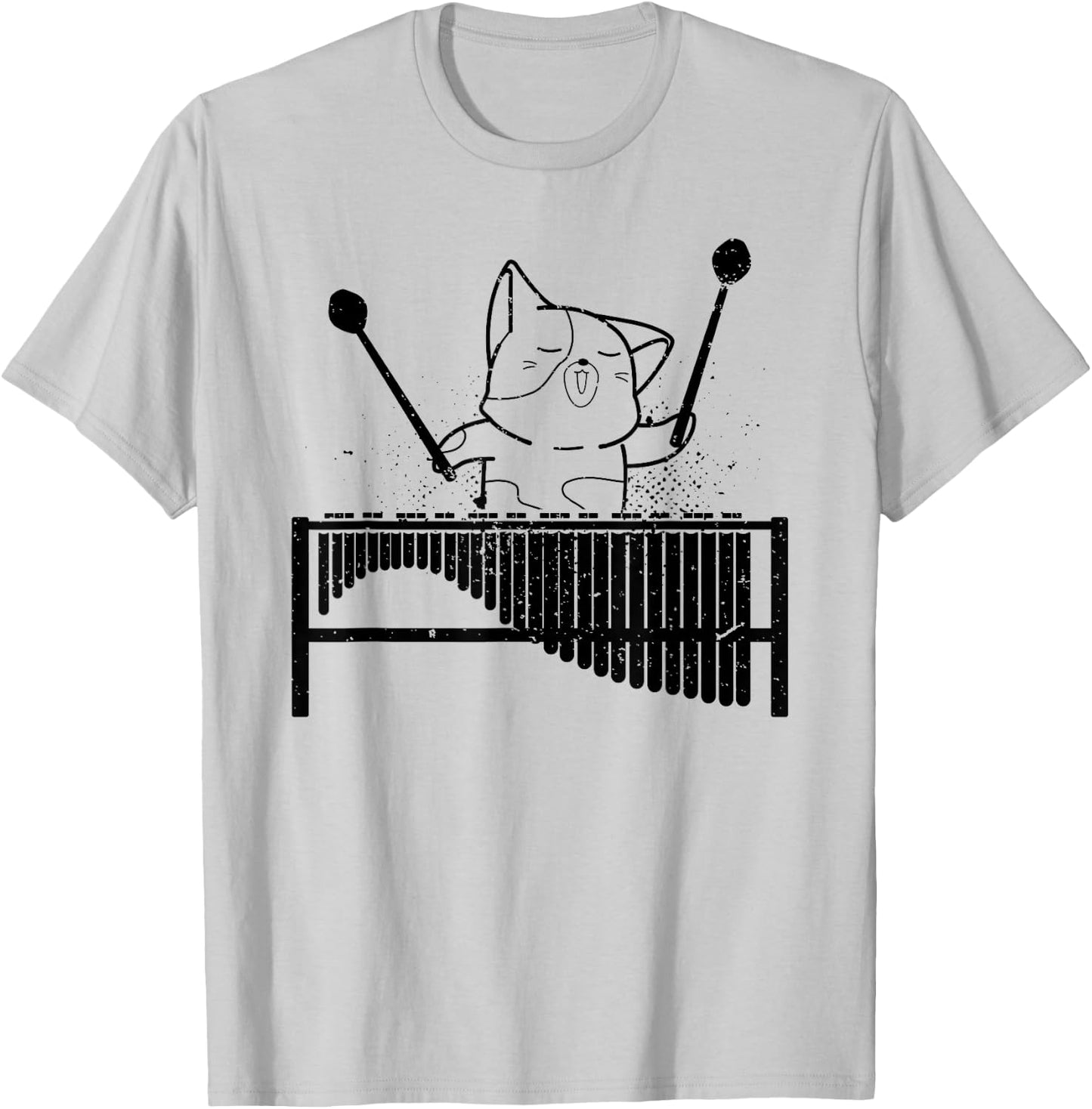 Marimba Funny Marimba Player Marimba Lover T-Shirt - T-Shirt | Ash