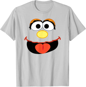 Sesame Street Murray Face Halloween Costume T-Shirt - T-Shirt | Ash
