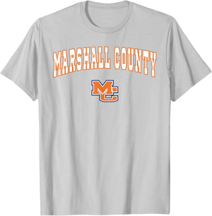 Marshall County High School Marshalls T-Shirt - T-Shirt | Ash