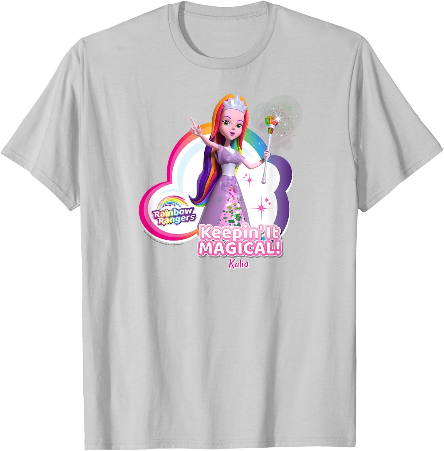Rainbow Rangers Kalia "Keeping' It Magical!" T-Shirt - T-Shirt | Ash