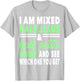 Mixed Half Jesus and Half Peter Gift a Christians T-Shirt - T-Shirt | Ash