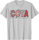 COTA Valentine Certificated Occupational Therapy Assistant T-Shirt - T-Shirt | Ash