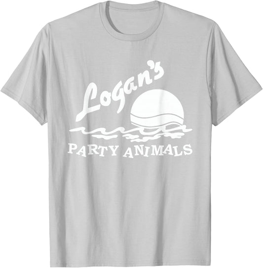 Logan's Party Animal T-Shirt - T-Shirt | Ash