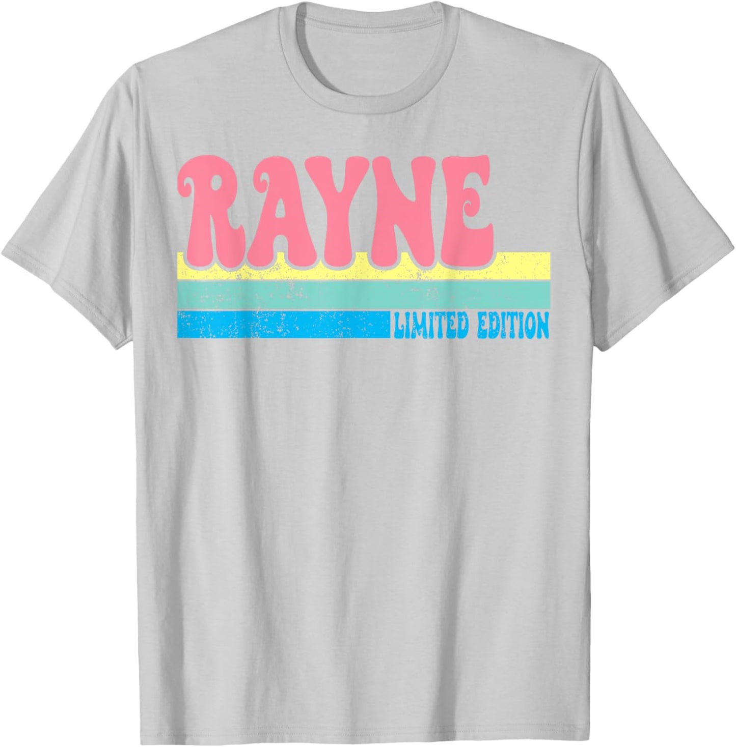 RAYNE Name Personalized Cute Idea Groovy Women RAYNE T-Shirt - T-Shirt | Ash