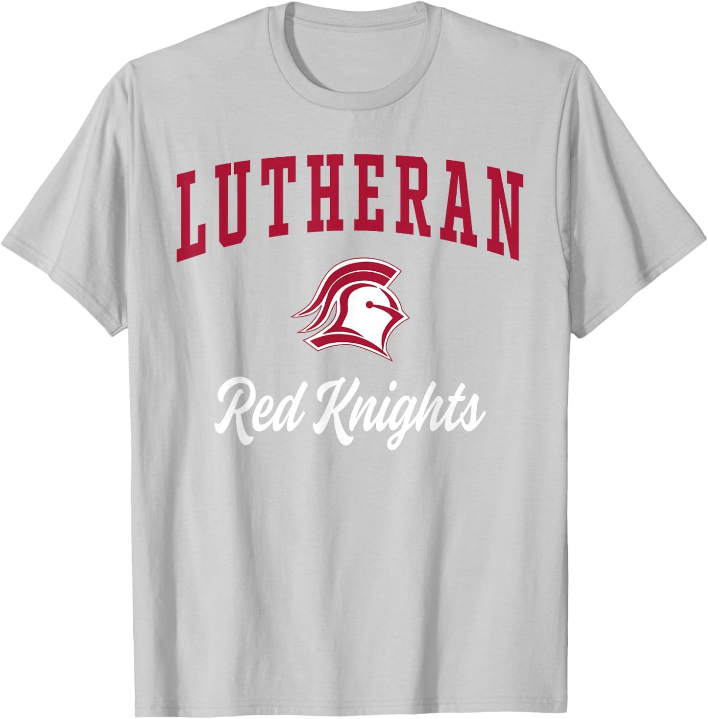 Lutheran High School Red Knights T-Shirt - T-Shirt | Ash