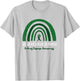 In March We Wear Green National Kidney Month T-Shirt - T-Shirt | Ash