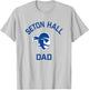 Seton Hall University SHU Pirates Arched Dad T-Shirt - T-Shirt | Ash
