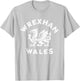 Wrexham Wales Welsh Dragon Flag Vintage T-Shirt - T-Shirt | Ash
