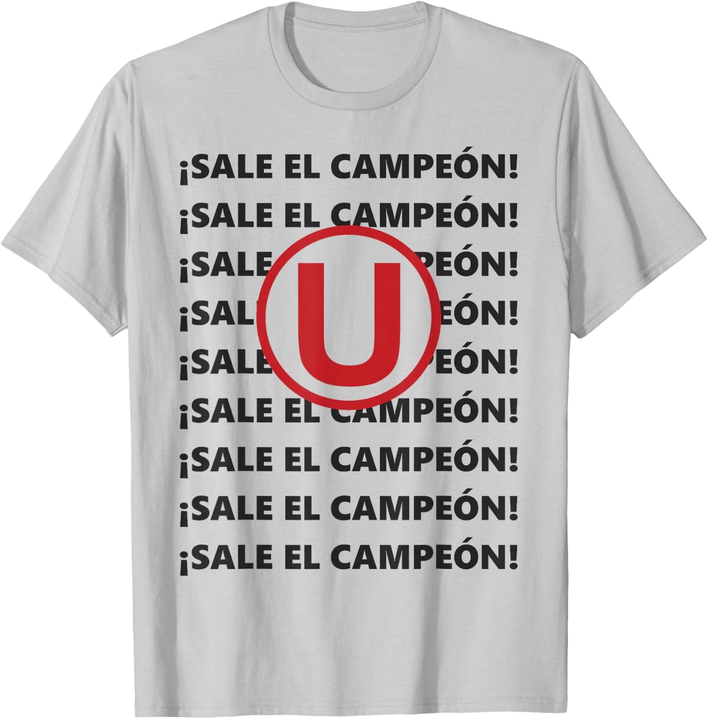 Club Universitario de Deportes Peru Men Monumental Lima La U T-Shirt - T-Shirt | Ash