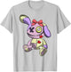 Japanese Kawaii Pastel Goth Cute Creepy Teddy Bear - Creepy T-Shirt - T-Shirt | Ash