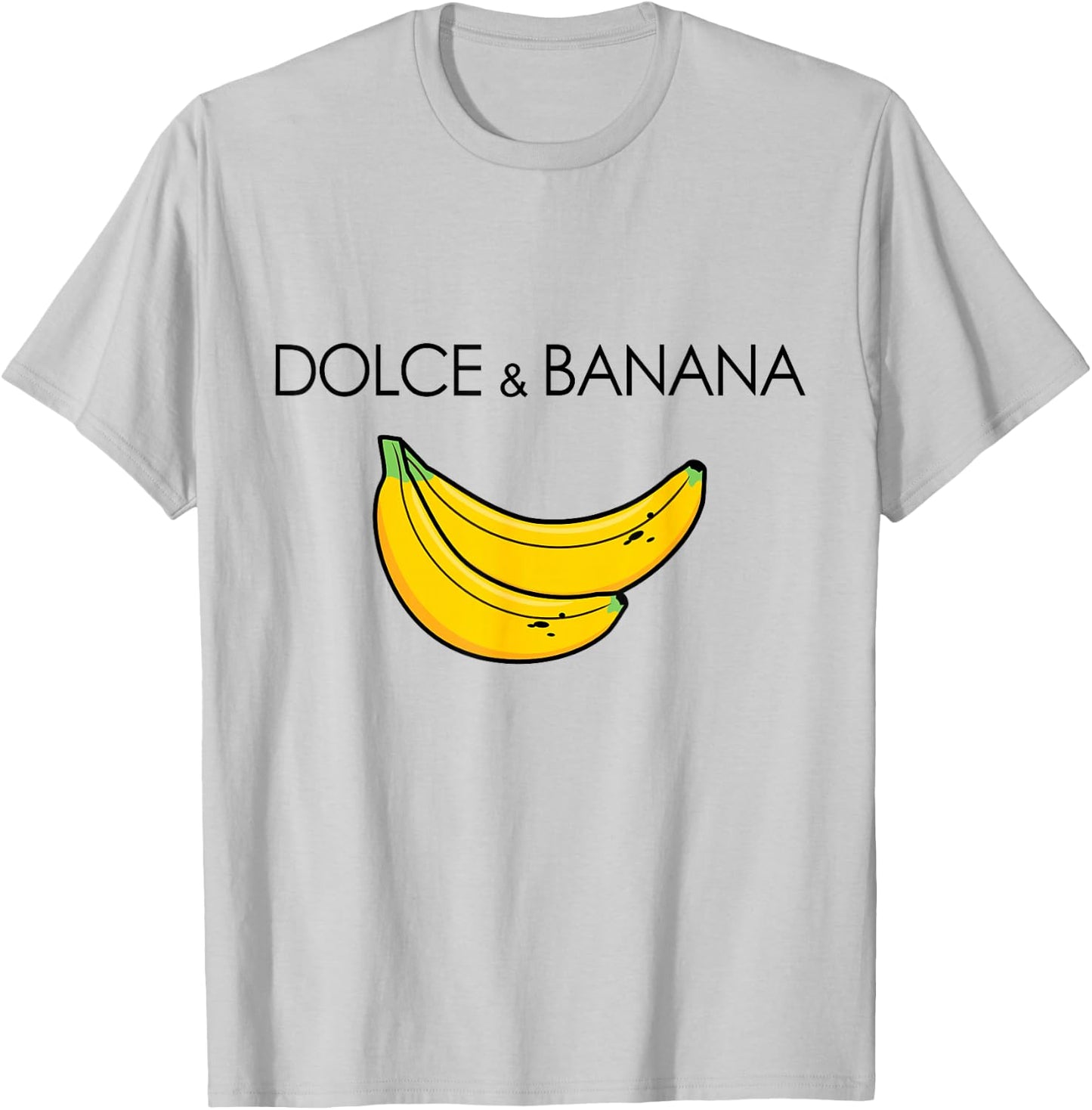 Dolce and Banana Funny Banana Funny Fruit Fruit Design T-Shirt - T-Shirt | Ash