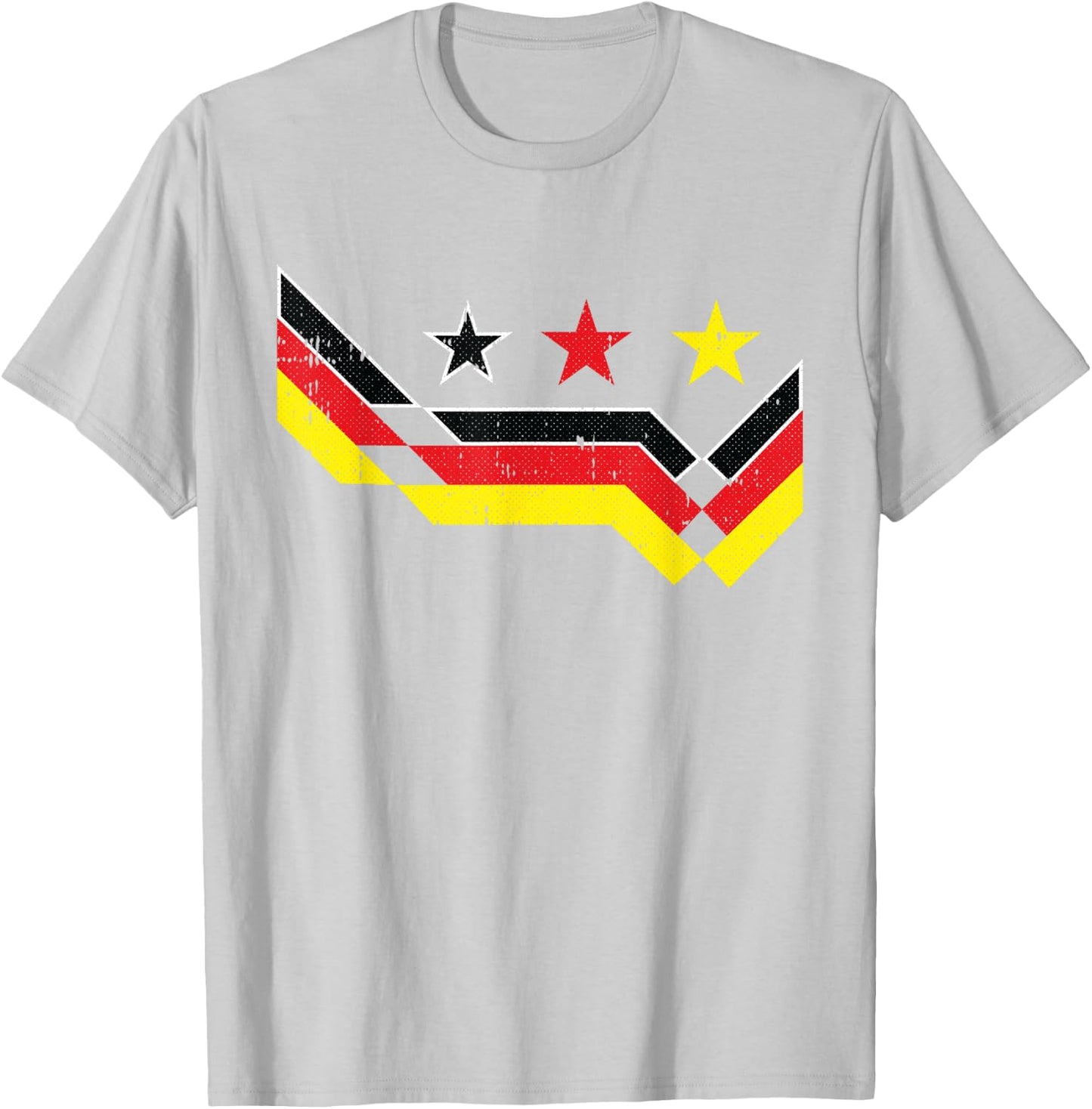 German Soccer Deutschland Germany Retro Sports Lover Fan T-Shirt - T-Shirt | Ash
