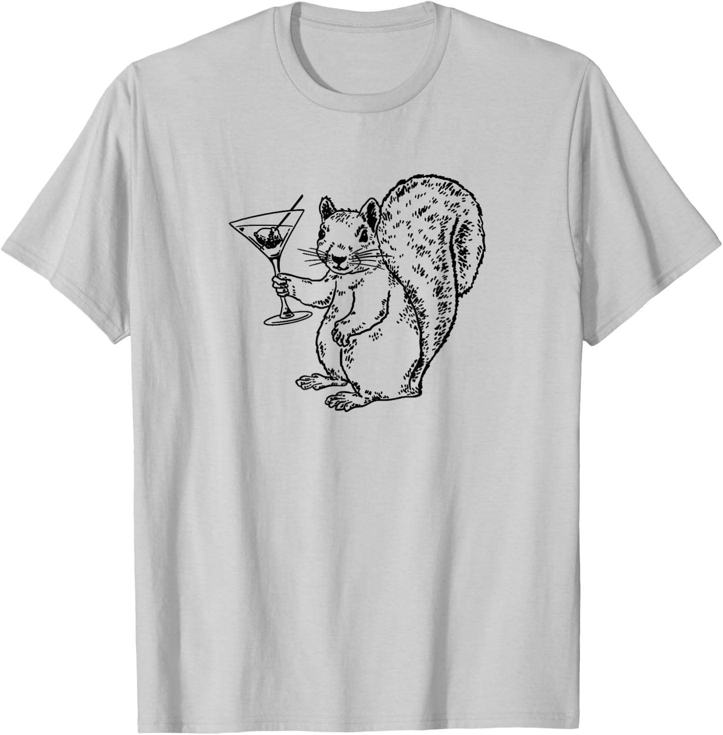 NPR Planet Money Squirrel T-Shirt - T-Shirt | Ash