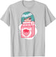 Cute Anime Kawaii Girl with Strawberry Milk - Kawaii Anime T-Shirt - T-Shirt | Ash
