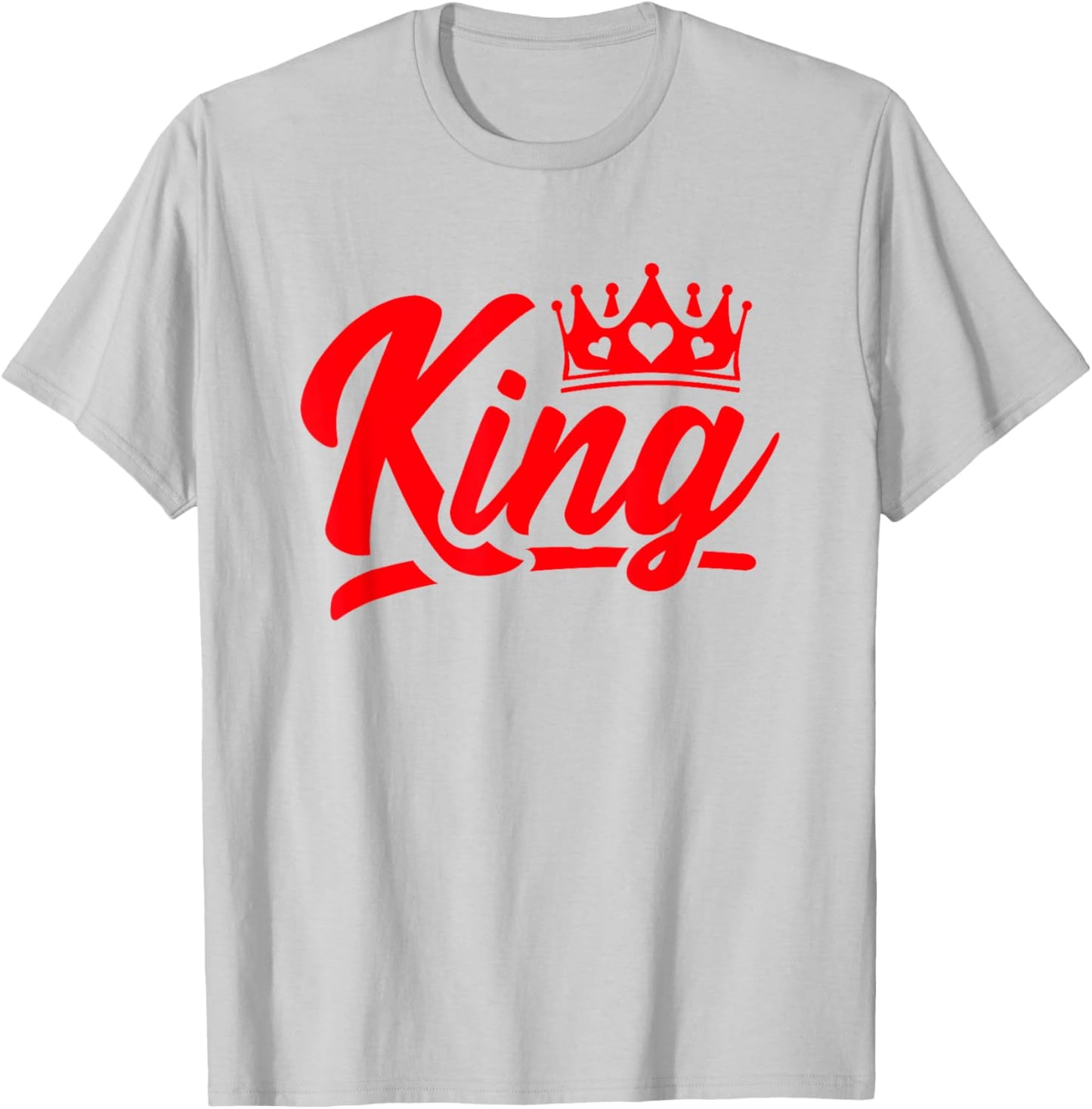 King Hearts Halloween Costume - Valentines King of Hearts T-Shirt - T-Shirt | Ash