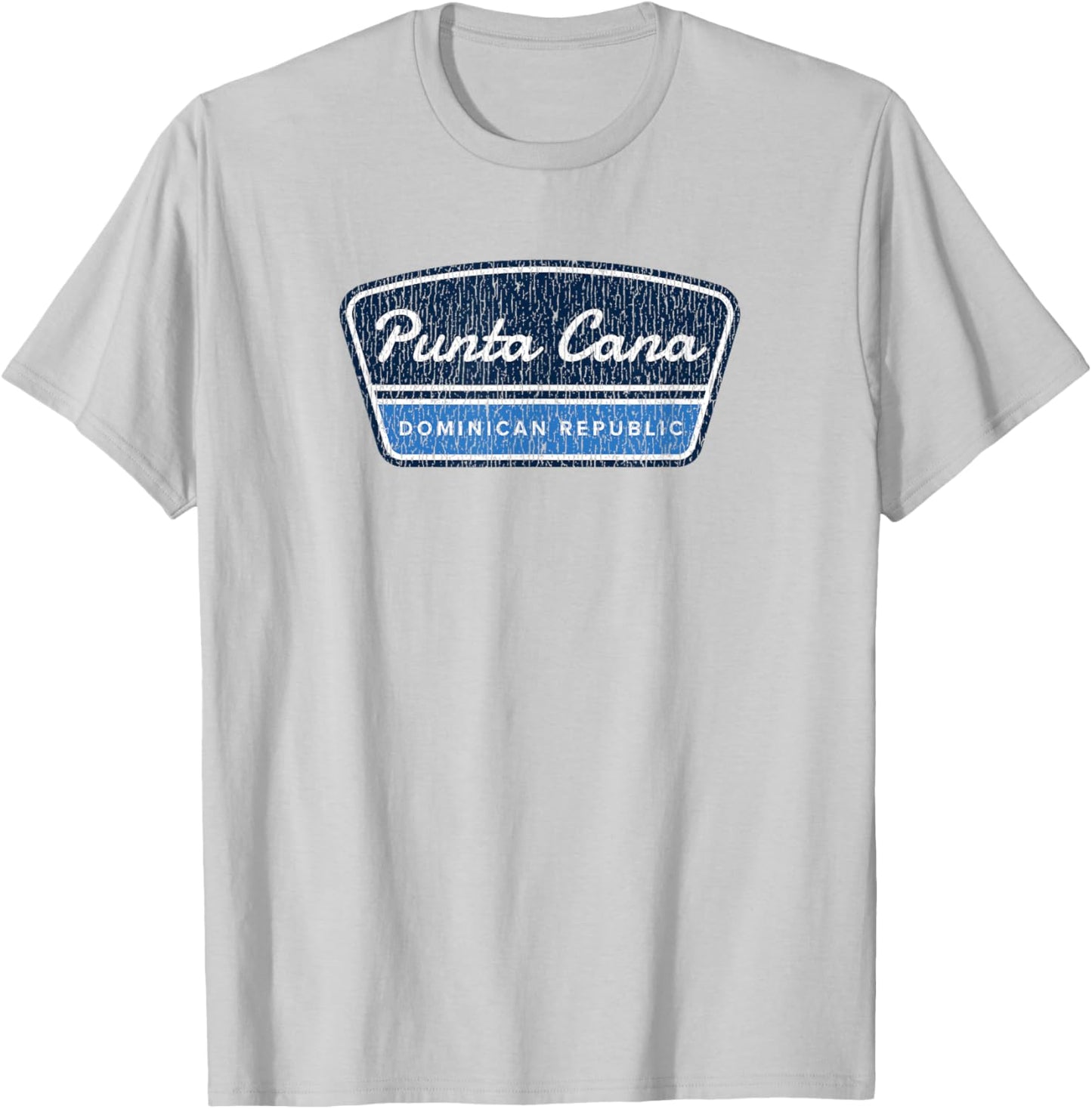 Vintage Punta Cana Dominican Republic Souvenir Cruise T-Shirt - T-Shirt | Ash