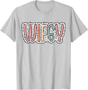 Cute Wifey Bride Wedding Wife Women T-Shirt - T-Shirt | Ash