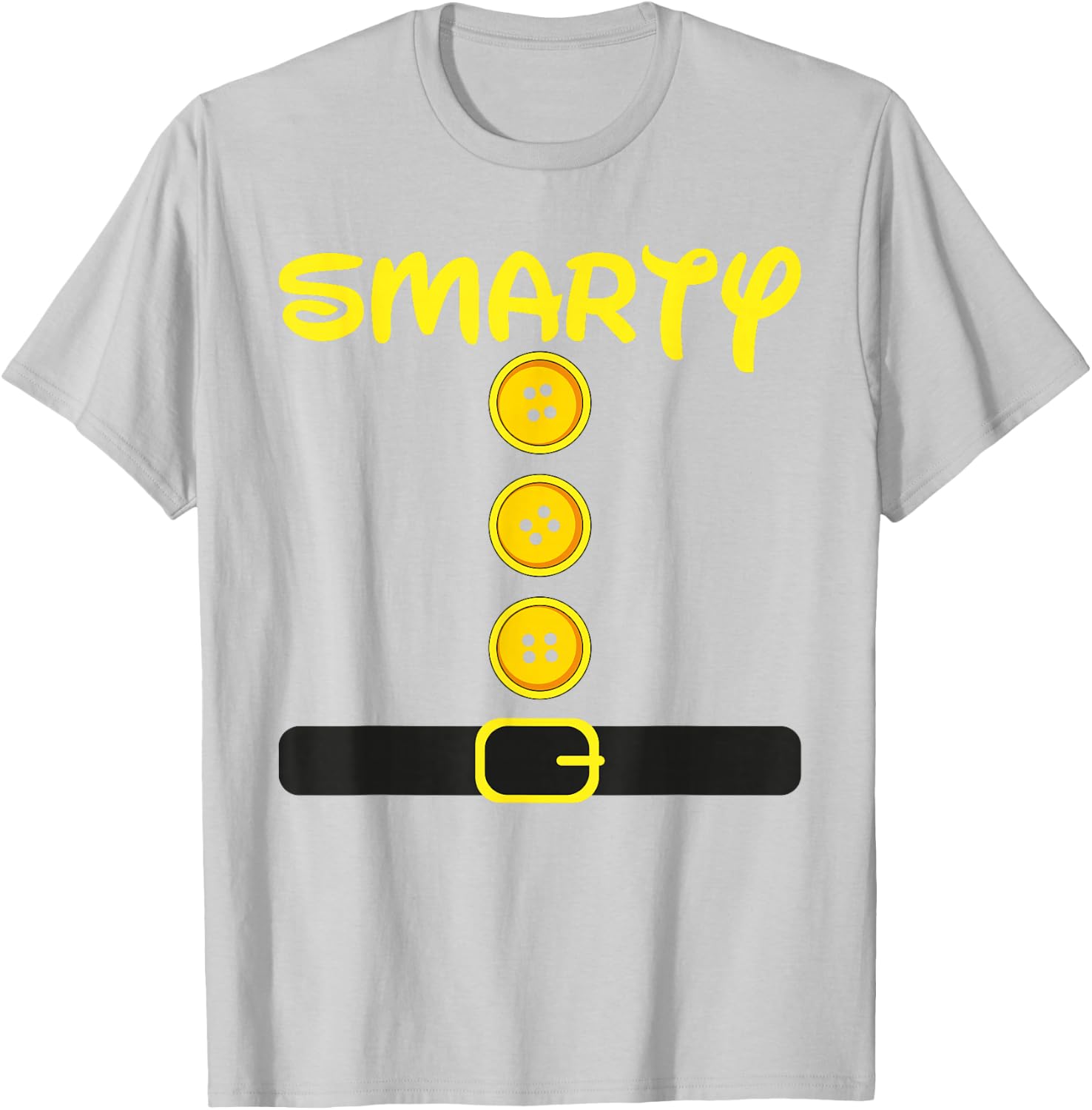 Smarty Dwarf Halloween Group Costume Color Matching Family T-Shirt - T-Shirt | Ash
