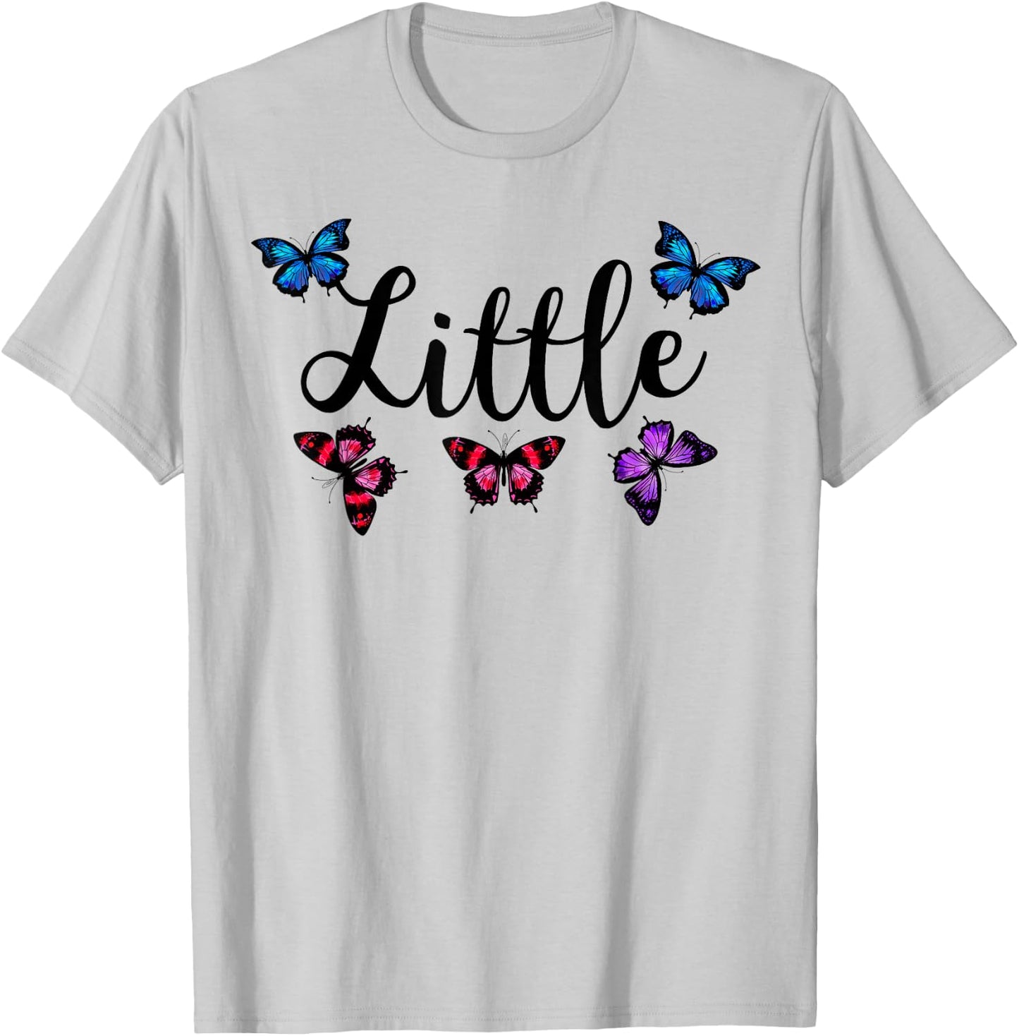 Big Little Sorority Butterfly Reveal Pledge Rush Alumnae T-Shirt - T-Shirt | Ash