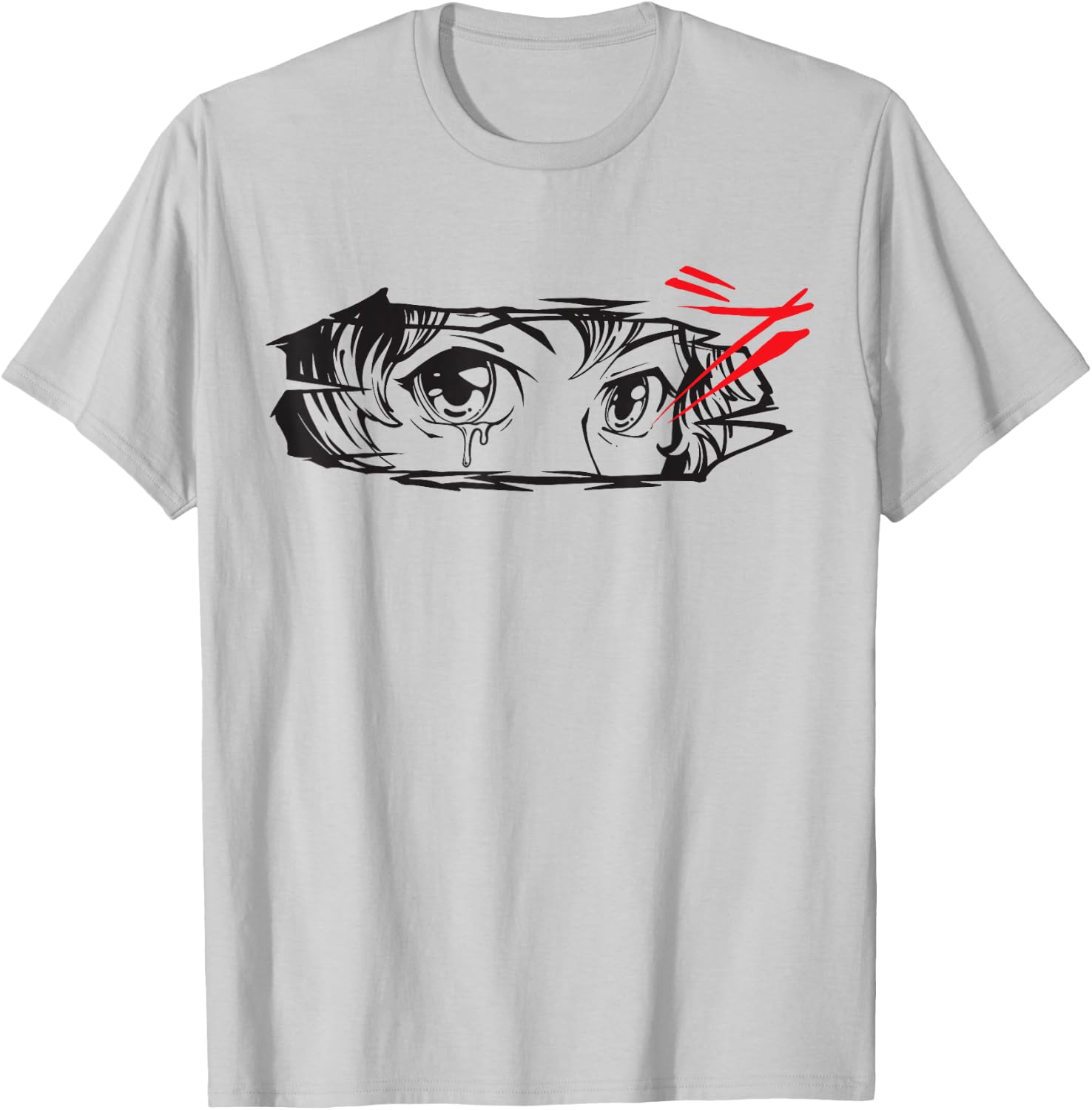 Anime Eyes T-Shirt - T-Shirt | Ash
