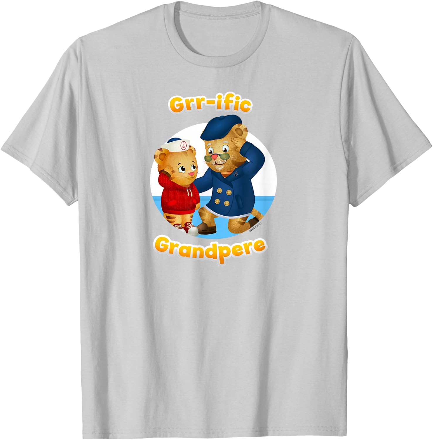 Daniel Tiger's Neighborhood: Grr-ific Grandpere T-Shirt - T-Shirt | Ash