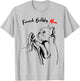French Bulldog Mama Frenchie Mom Female T-Shirt - T-Shirt | Ash